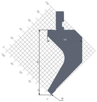 пуансон STP 046 90 R0.8 